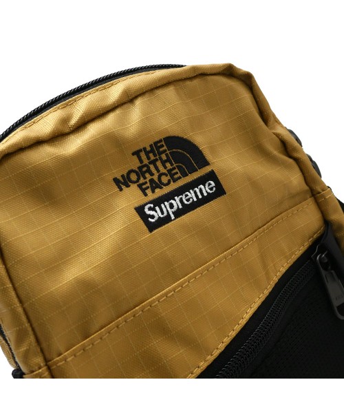 Supreme The North Face Metallic Shoulder Bag Gold