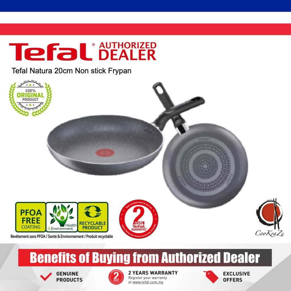 Buy Tefal Natura Non-Stick Fry Pan B22602 B2260295 | eRomman