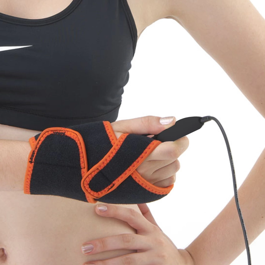 Buy Qmg TherMedic PW130 Pro Wrap Wrist Support Brace w/ Far Infrared Heating Pad Online eRomman