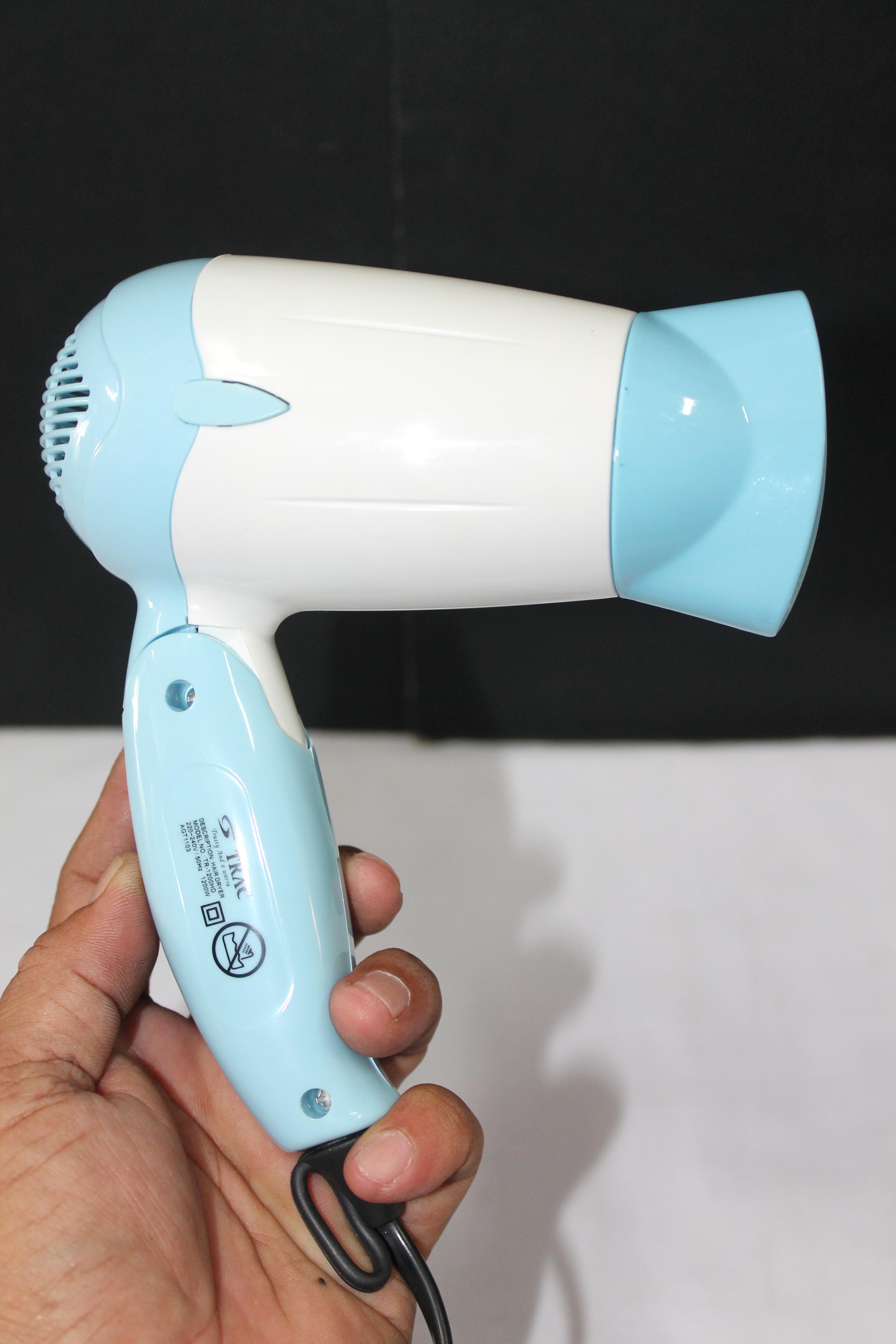 Buy E8market 1Pieces Mini Hair Dryer with Foldable Handle for Personal   in 6 hours.(Blue) Online | eRomman