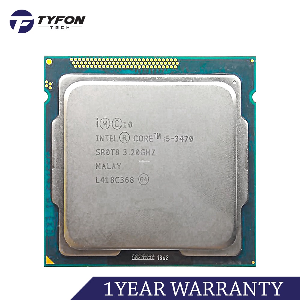 Tyfontech Intel Core I5 3470 Desktop Processor 6m Cache Up To 3 20 Ghz Refurbished مكونات الكمبيوتر اكسسوارات الكمبيوتر أجهزة لابتوب و كمبيوتر الالكترونيات