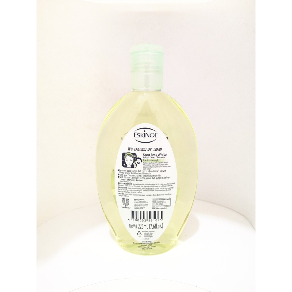 Buy Pronaturepharmacy ESKINOL TONER FACIAL DEEP CLEANSER 225ML Online