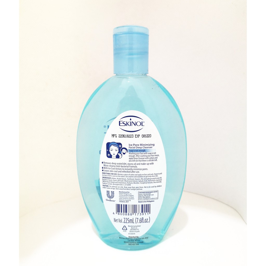 Buy Pronaturepharmacy ESKINOL TONER FACIAL DEEP CLEANSER 225ML Online