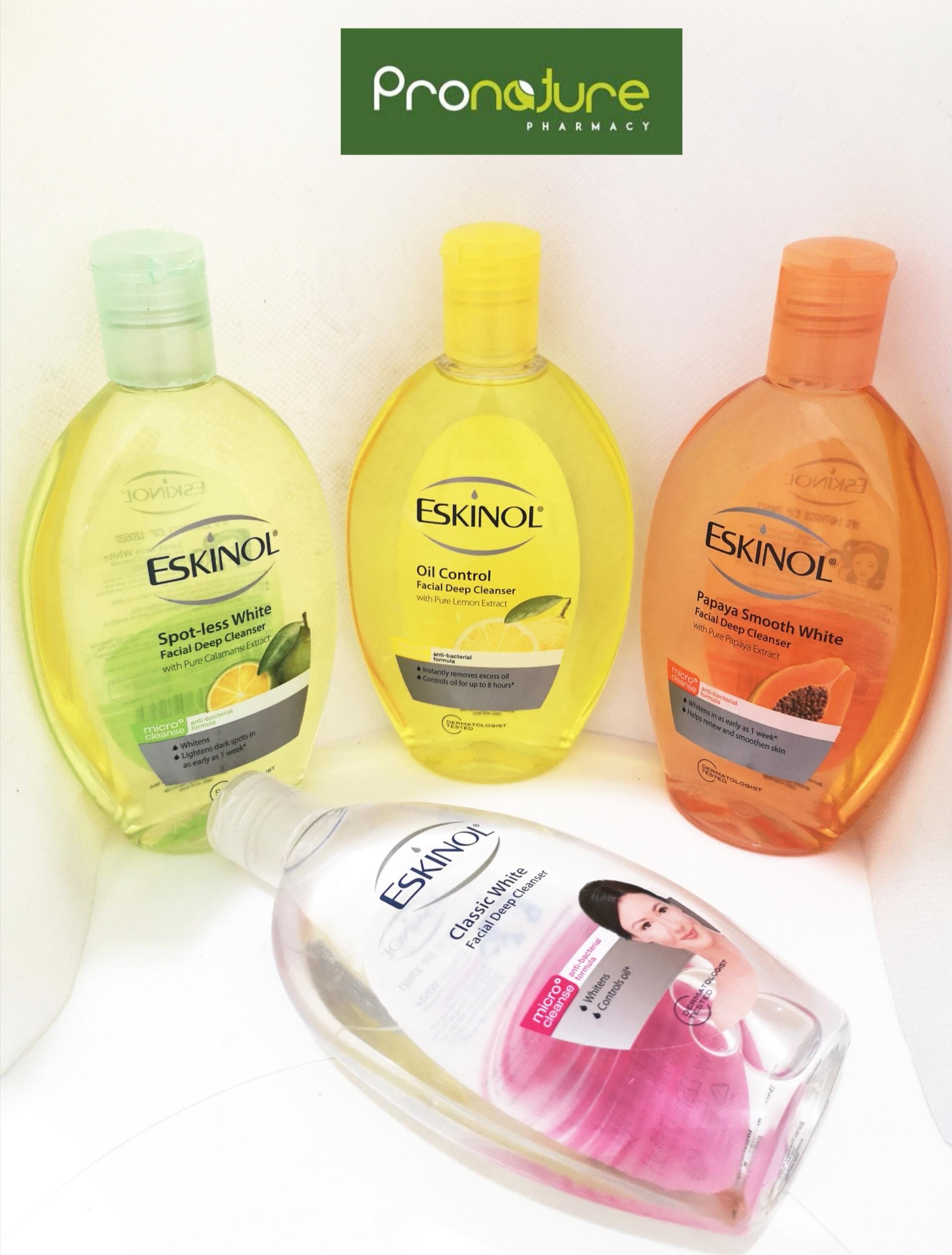 Buy Pronaturepharmacy ESKINOL TONER FACIAL DEEP CLEANSER 225ML Online