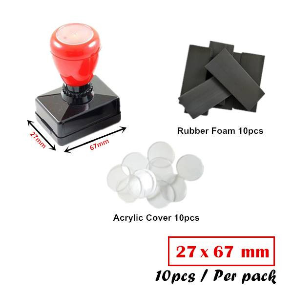 Home & Living Stationery Office Supplies Flash Rubber Stamp