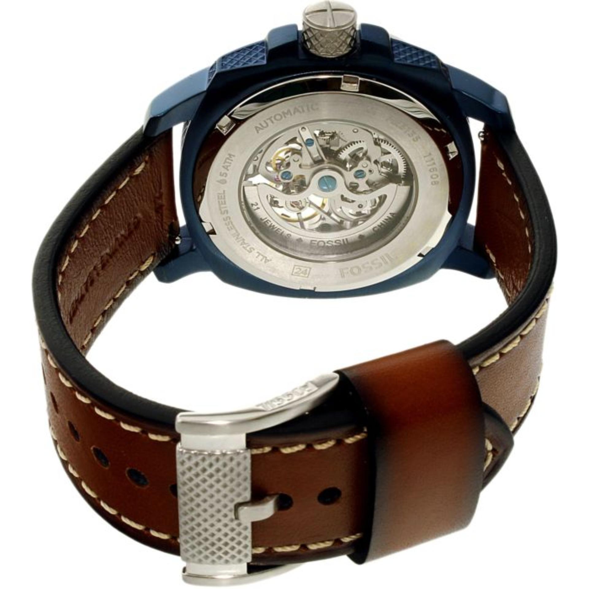 Automatic Leather Watch 