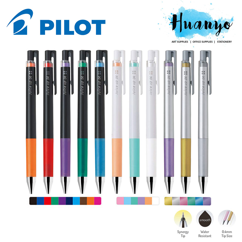 andere rok Promoten Home & Living :: Stationery :: Writing & Correction Supplies :: Pilot Juice  Up Retractable Gel Ink Pen Needle Tip 0.4MM (Basic Colour / Metallic) -  Shop Online Best Products | eRomman