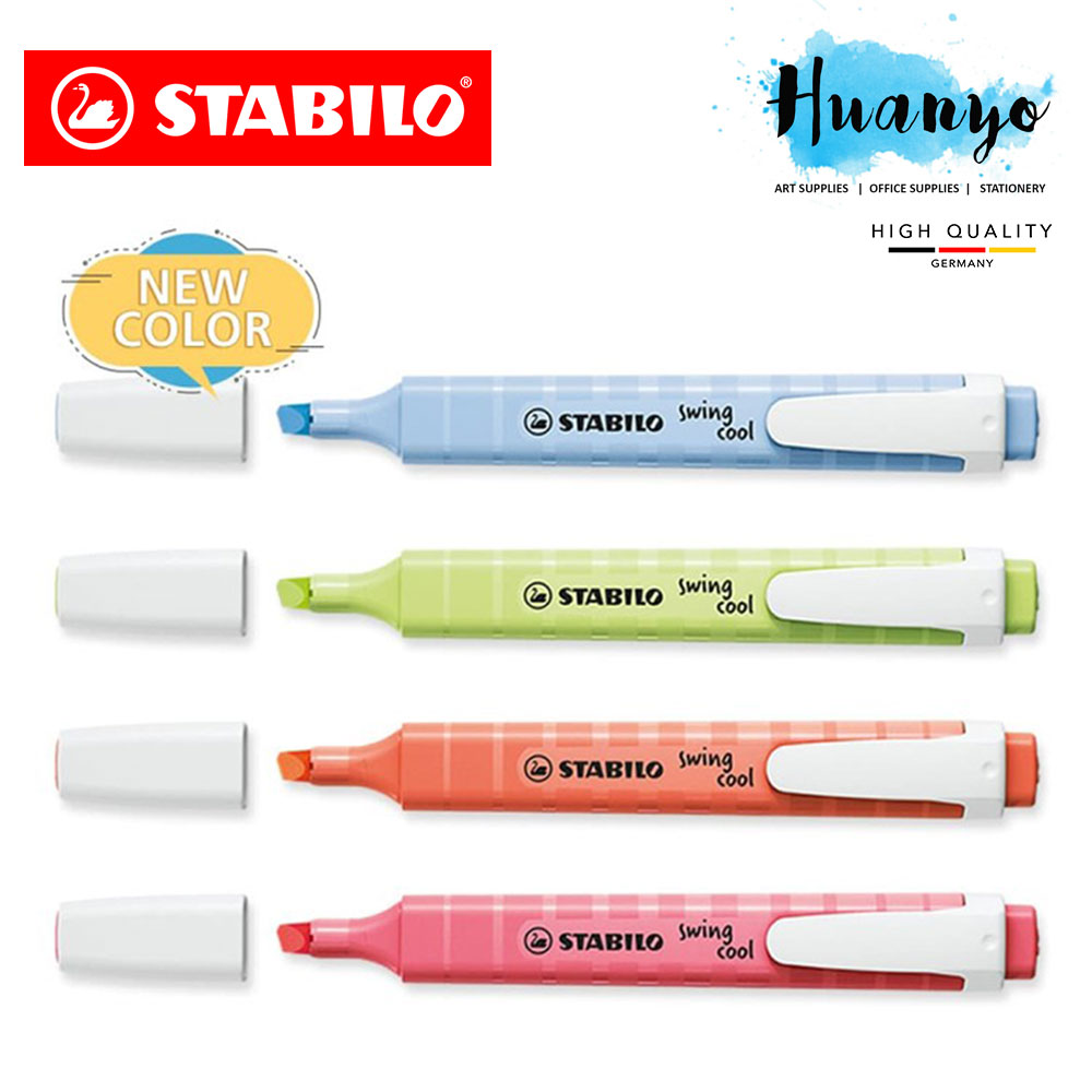 Buy Pastel Highlighter Pen Stabilo Swing Cool Set of 4