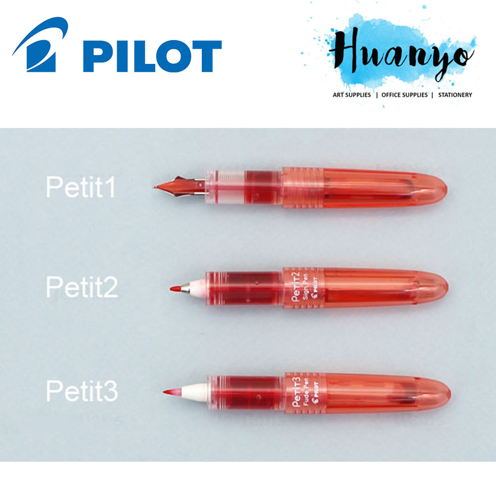 Fude Brush Pen Pilot Petit1 Mini Fountain Pen Pilot Petit 1/2/3