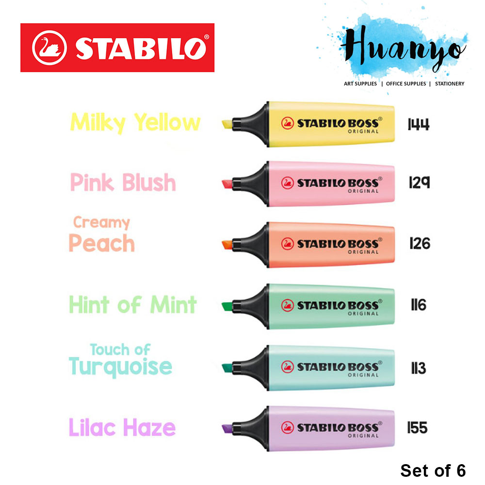 Buy Stabilo Boss Original Pastel Highlighter Pen eRomman