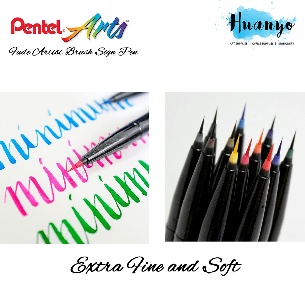 Buy Brush Sign Pen Artist SESF30C (Extra Fine and Soft) eRomman
