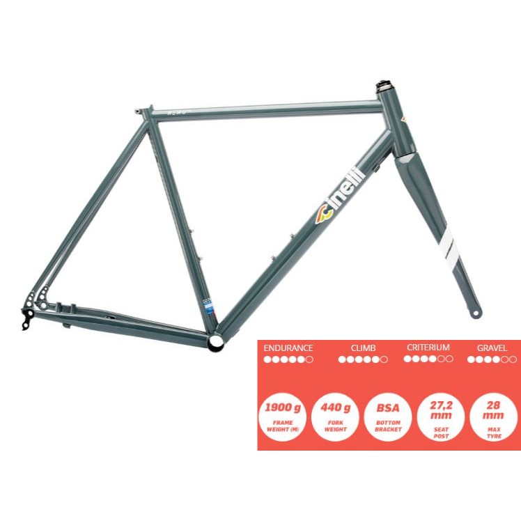 Buy CINELLI NEMO TIG DISC STEEL ROAD 