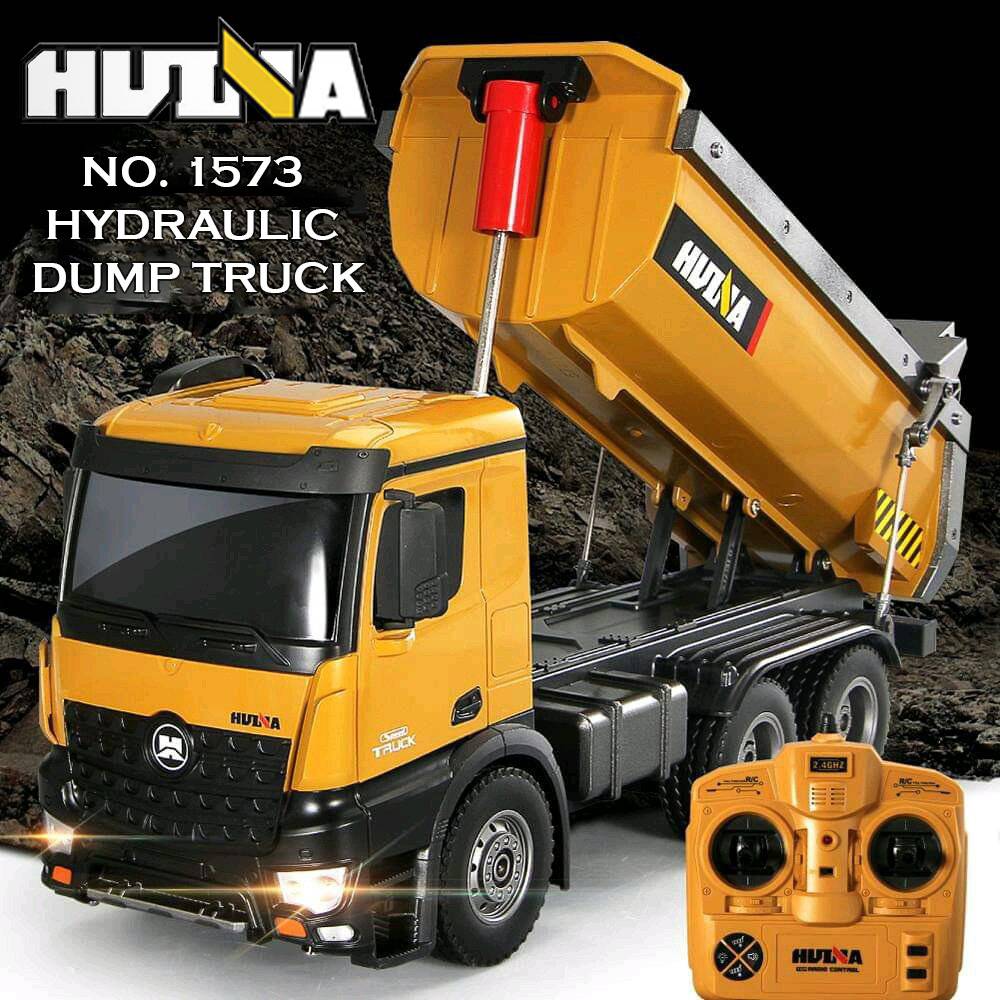 Huina 1573 10 Channel RC 1:14 Dump Truck 