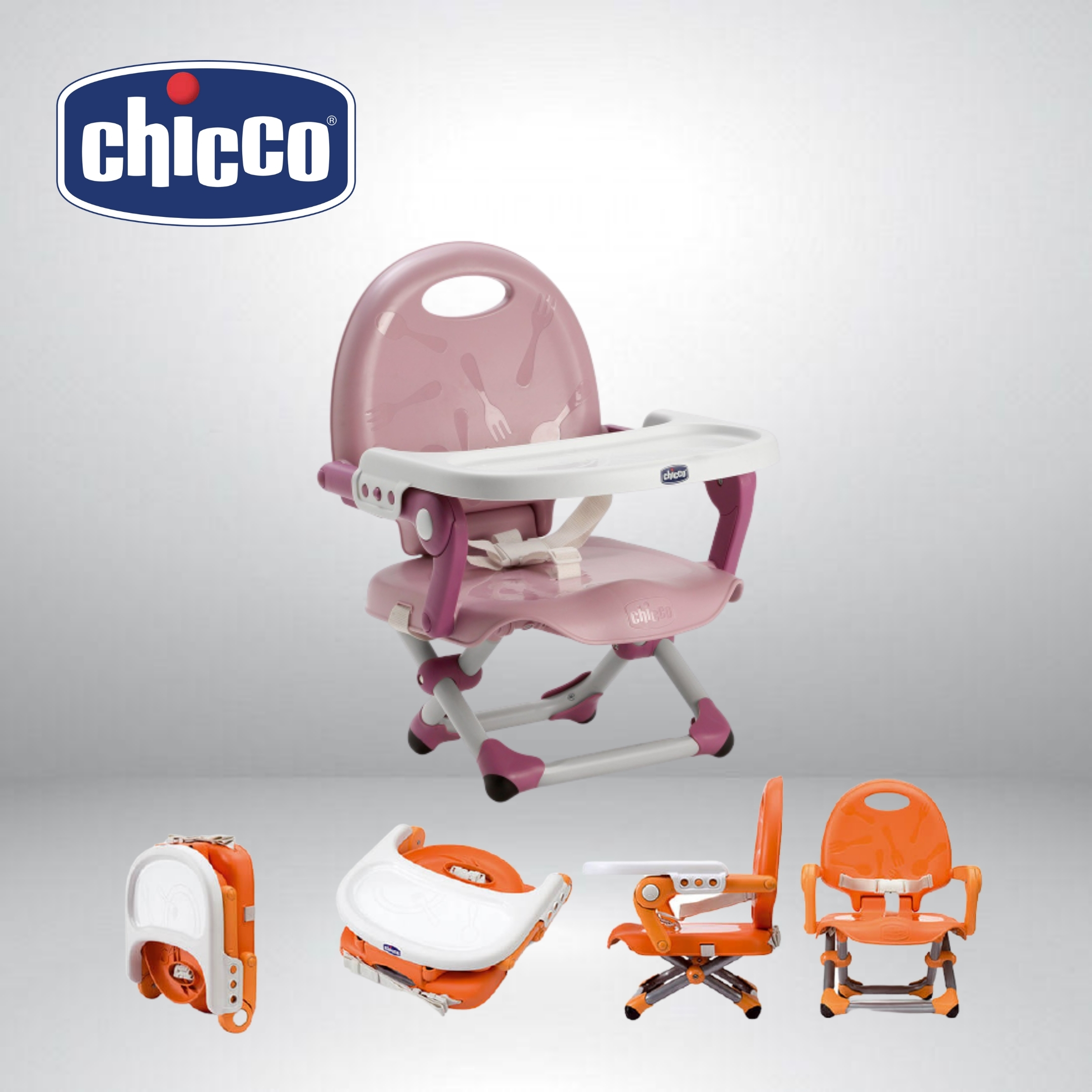Buy Chicco Pocket Snack Booster Seat Rose Online eRomman