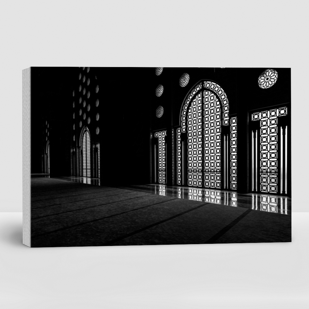 تسوق Mosque in Casablanca (Islamic Wall Art) سوق رمان
