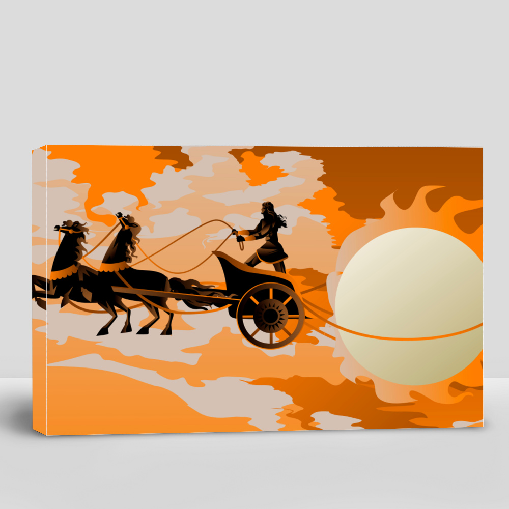 Buy Greek Mythology Apollo With Chariot and the Sun eRomman