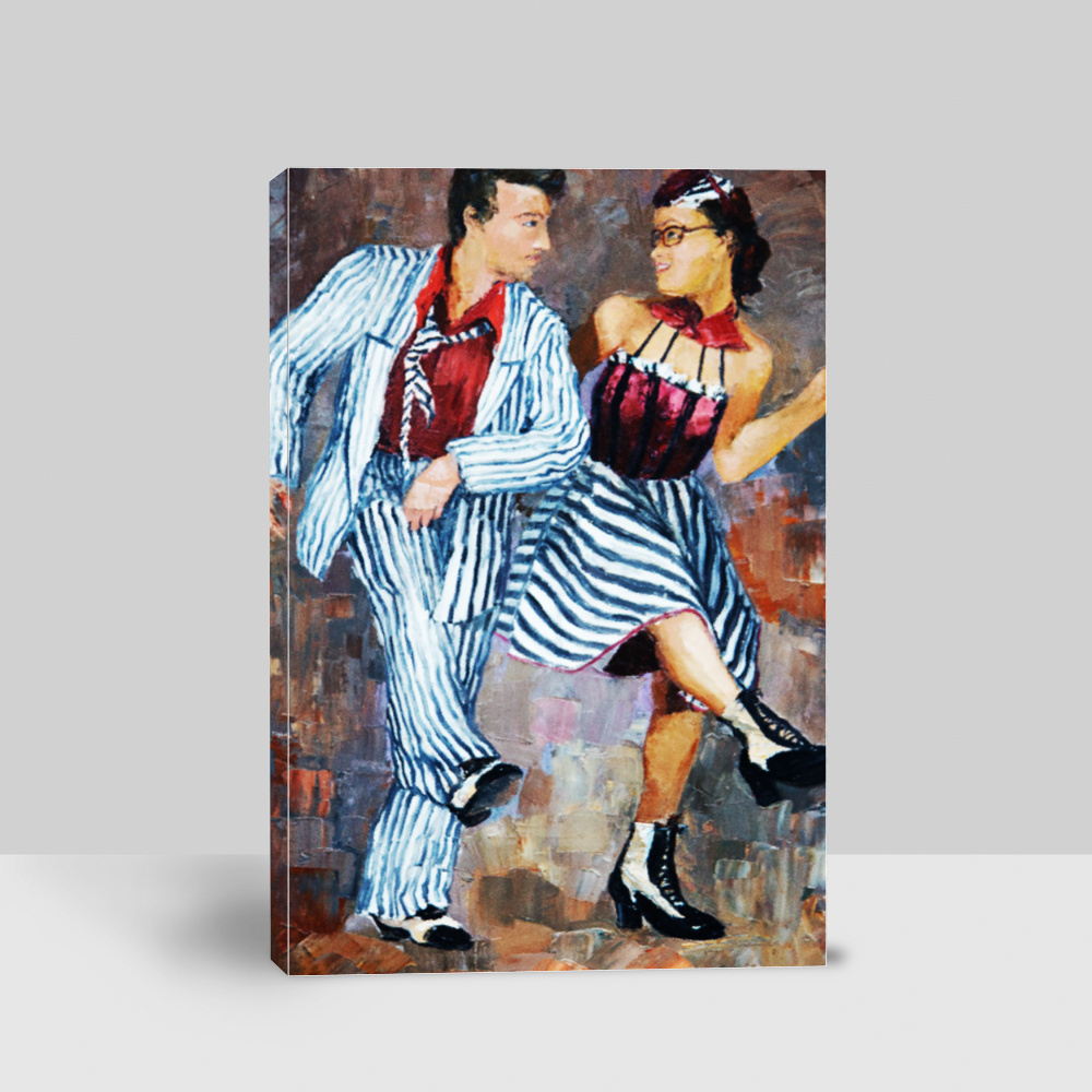 Buy Oil Painting,Dancers Digital Painting/Tango Dancers | eRomman