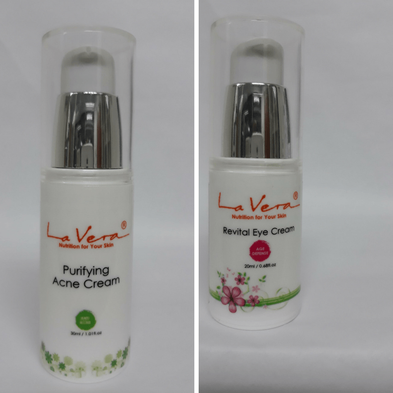 Buy La Vera Revital Eye Cream 20ml La Vera Purifying Acne Cream 30ml Online Eromman