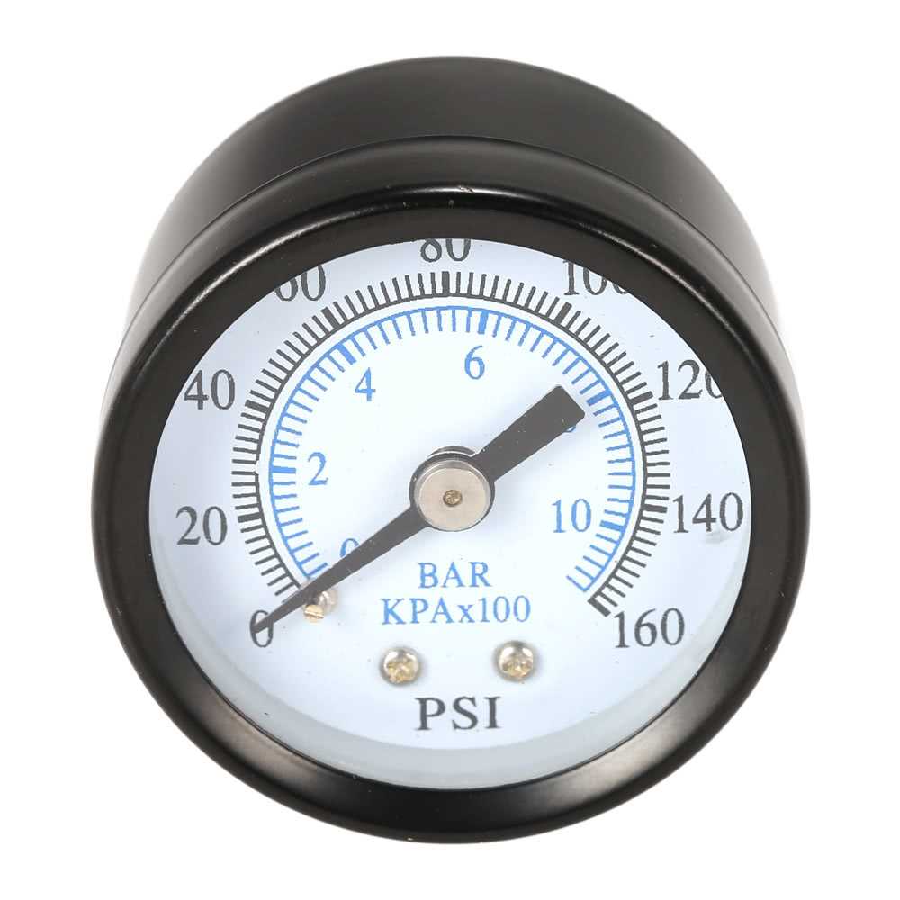 0 40 mm Pool Filter Wasserdruck Dial Hydraulische Manometer Meter Manometer B8G0 