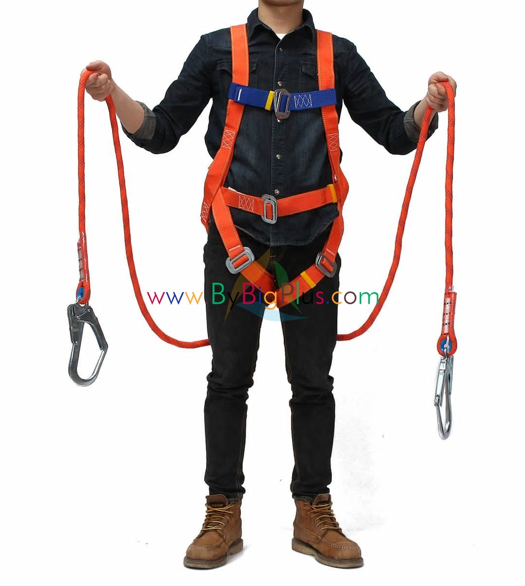 Buy Full Body Safety Harness with Double Large Hook eRomman