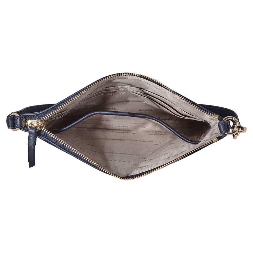 medium leather convertible pouch