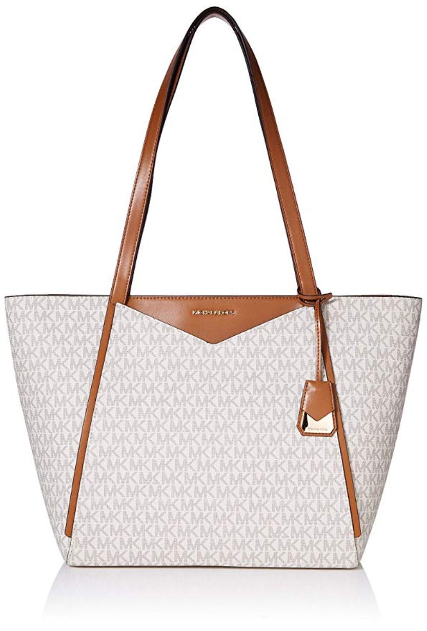 vinkel Ocean hjemmelevering Buy Gobindpal Michael Kors Whitney Large Logo Tote Bag - Vanilla  30S8GN1T3B-150 | eRomman