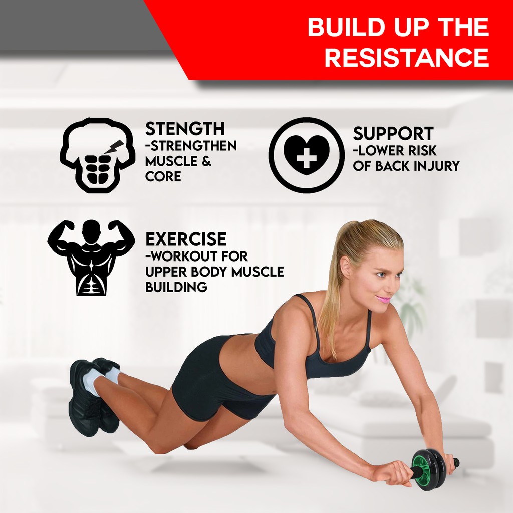 Buy Pttoutdoor Abs Roller With Double Wheel 2 Colors Online Eromman Buy Pttoutdoor Abs Roller With Double Wheel 2 Colors Online Eromman