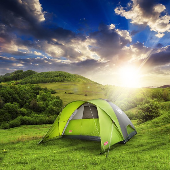 Buy Coleman Evanston 4P Deluxe Tent eRomman