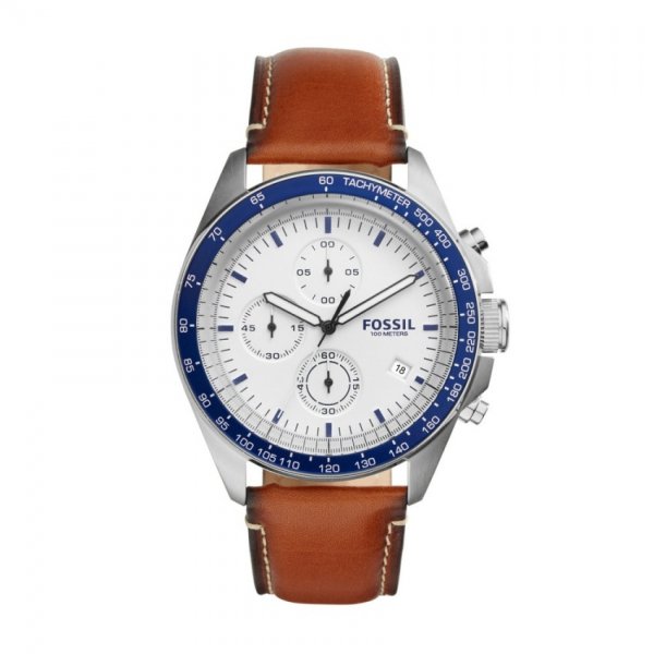 Buy Fossil Sport Leather Watch 