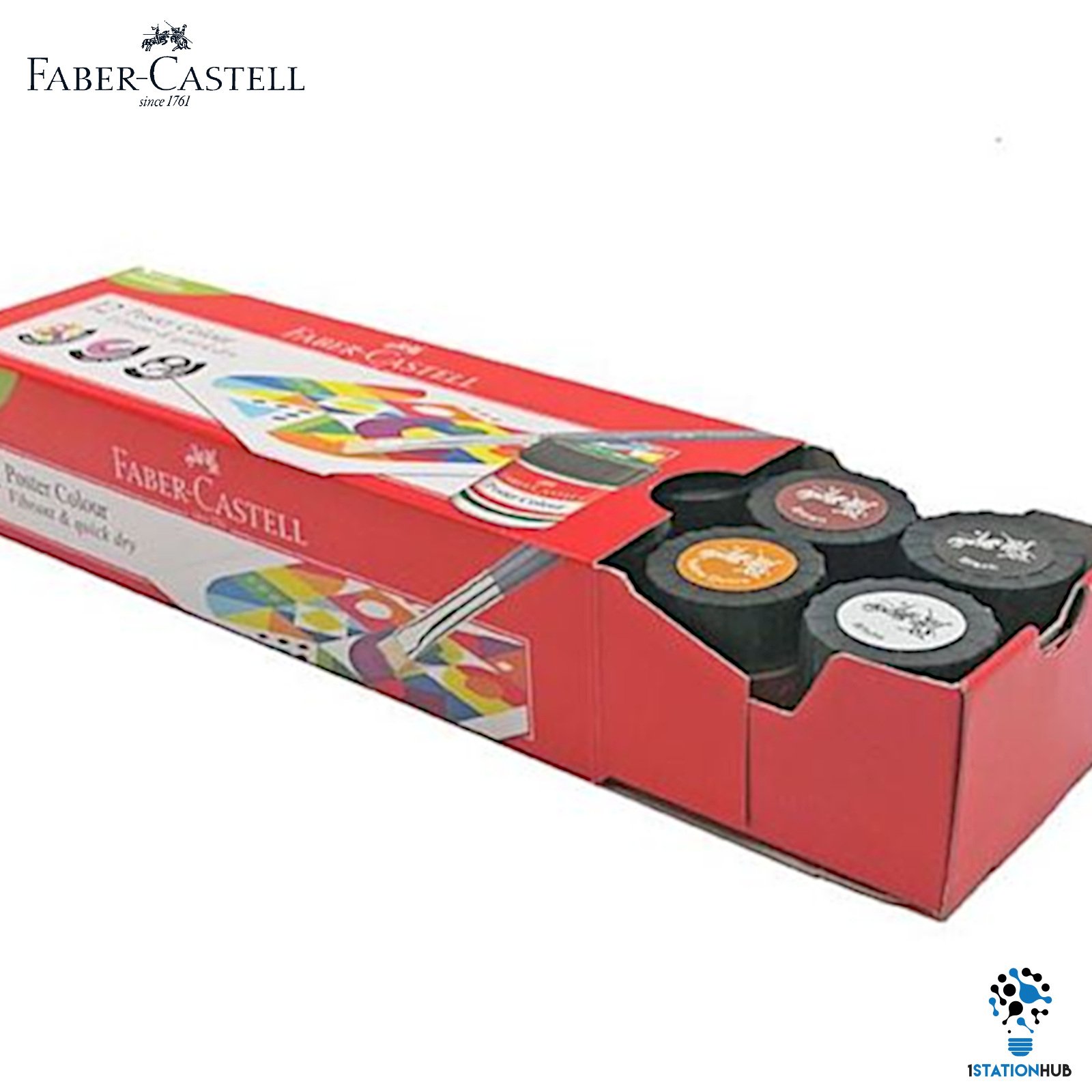 Buy Faber Castell 12 Poster Color Paint eRomman