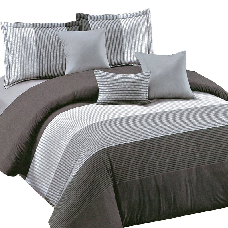 Buy Essina Microfiber Plush Duvet Cover Set Dove Eromman