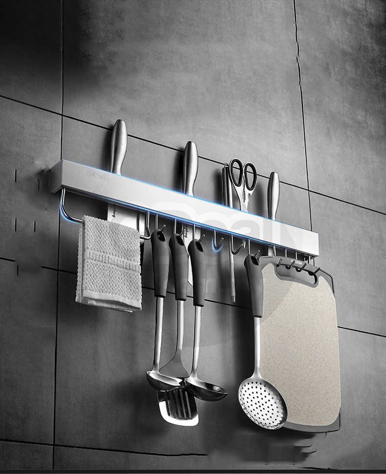 Buy Stainless Steel Kitchen Tools Holder Wall Mounted eRomman