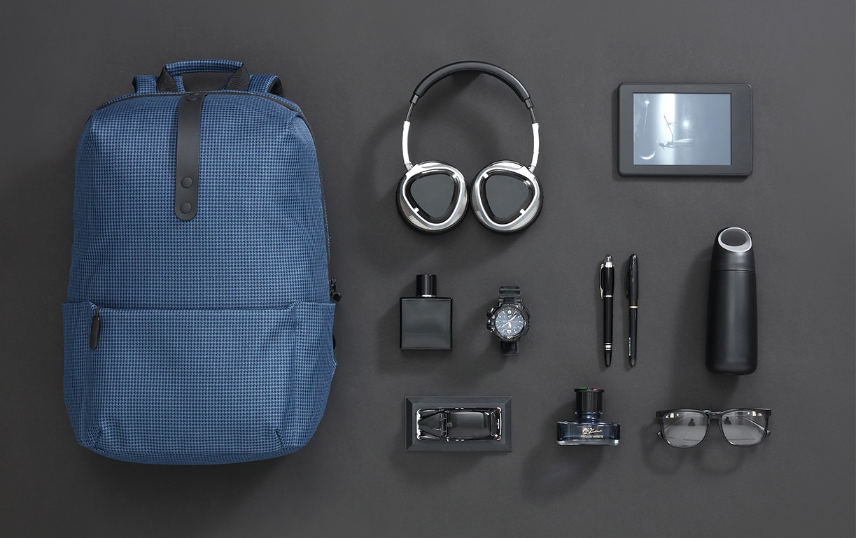 mi casual backpack black