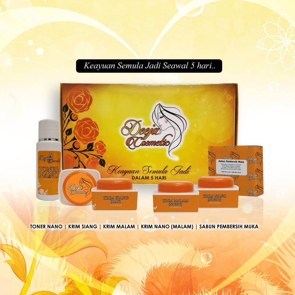 Buy Deeja Cosmetic Skincare Set 5 In 1 Eromman