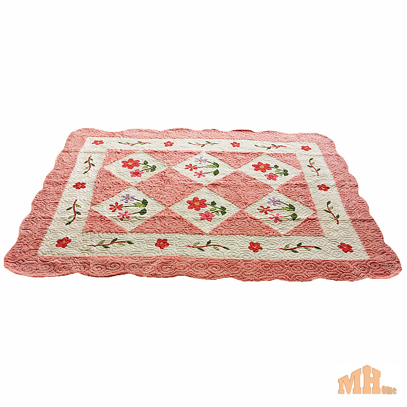 Buy Mayleehome Maylee Pink Flower Hand Made High Quality Patchwork