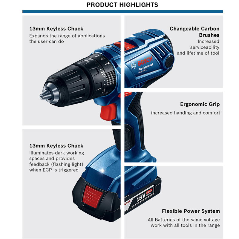 Buy BOSCH Cordless Drill with Fisherman's Box eRomman