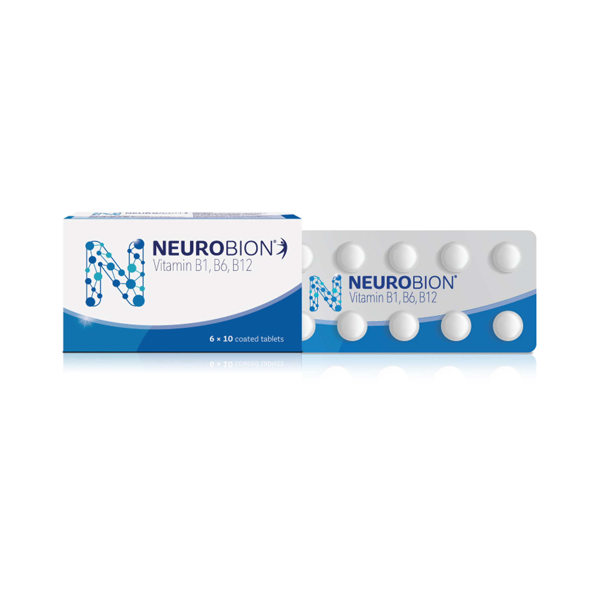Buy Neurobion Vitamin B Complex B1, B6, B12 for Nerve Relief & Numbness 60 Tablets eRomman