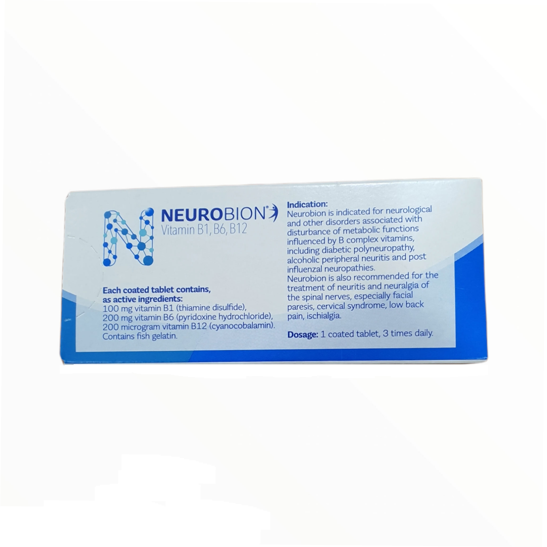 Buy Neurobion Vitamin B Complex B1, B6, B12 for Nerve Relief & Numbness