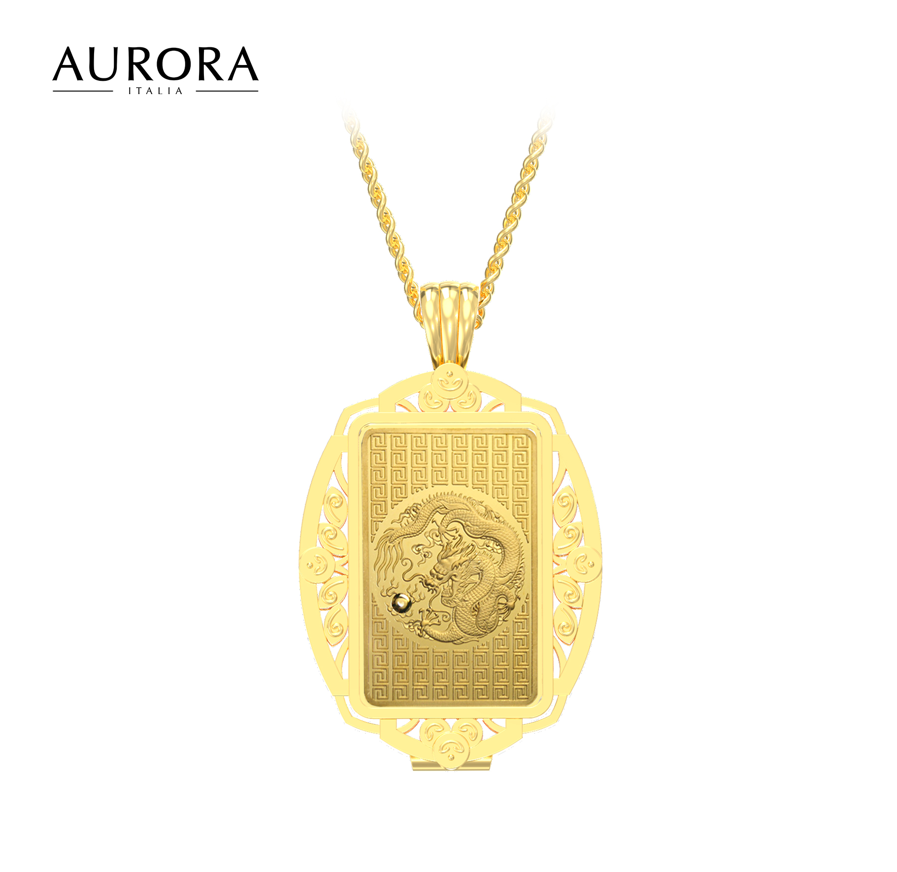 Gold Bar Casing 24K Gold Plated 