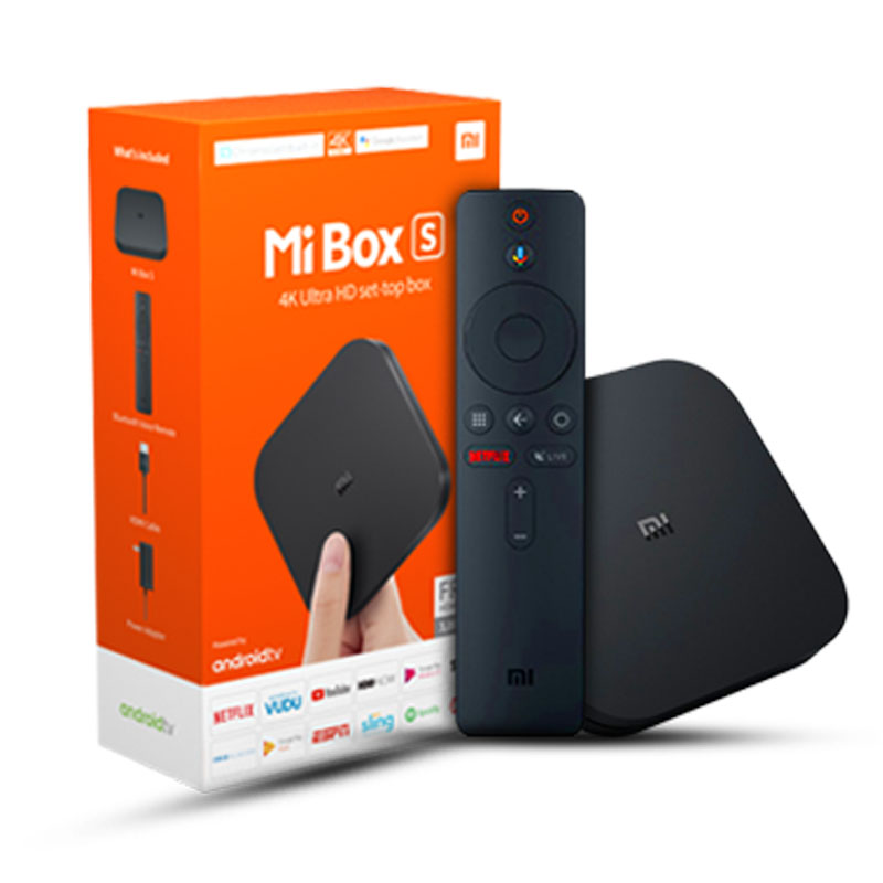 Xiaomi Mi Box S HDR Android 8.1 TV BOX Google Assistant Remote Streaming Player 