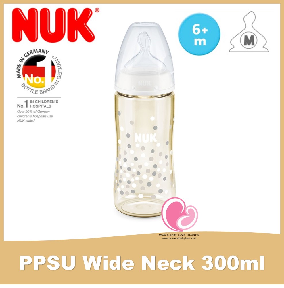 Nuk wide neck best sale bottle
