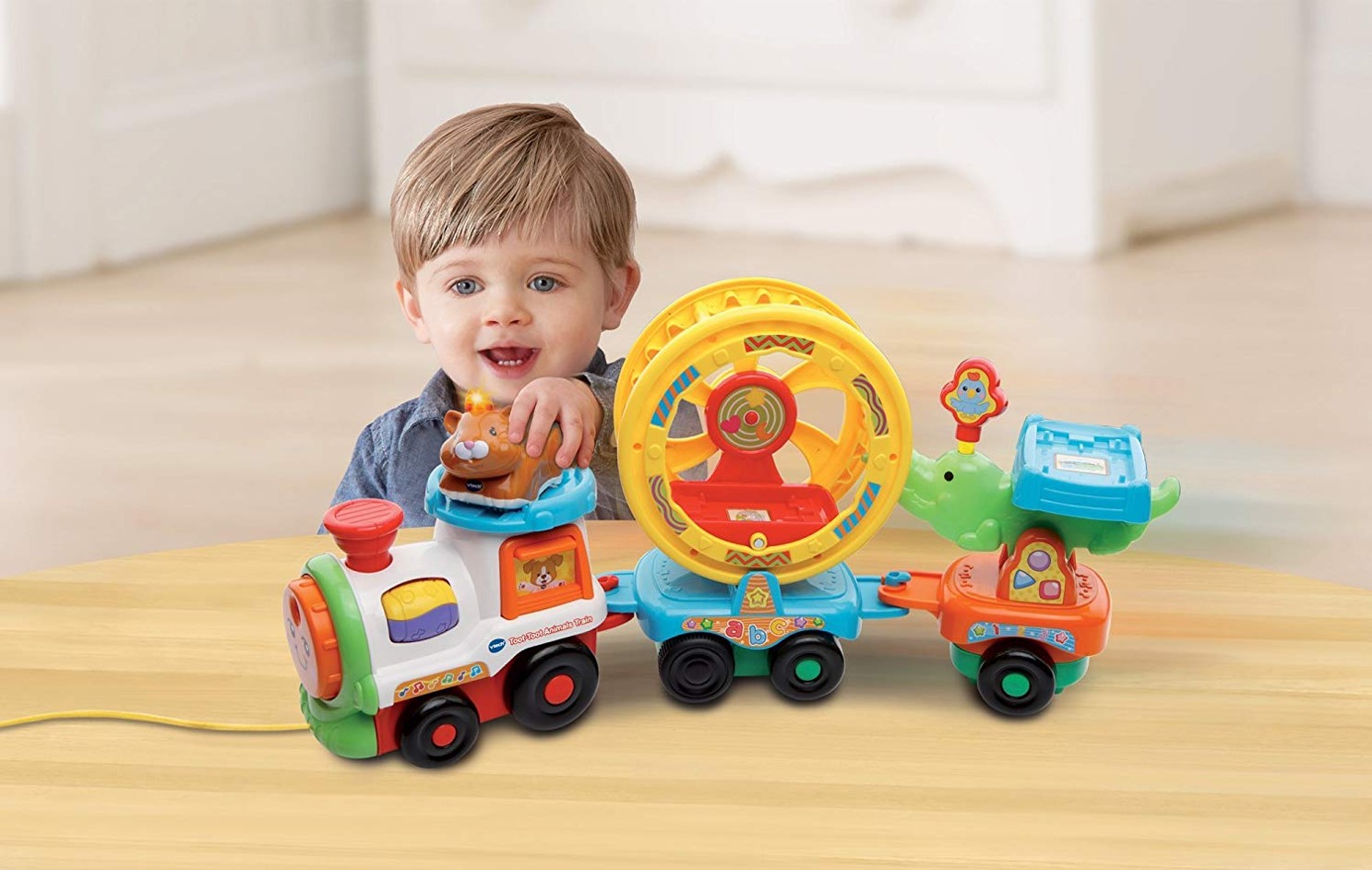 Vtech shop train toy