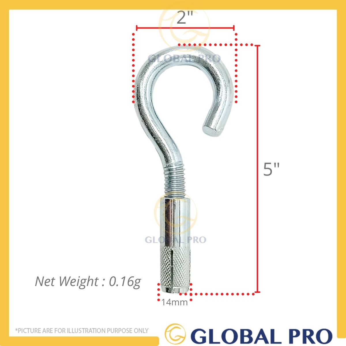 Concrete Ceiling Anchor Hooks Shelly Lighting