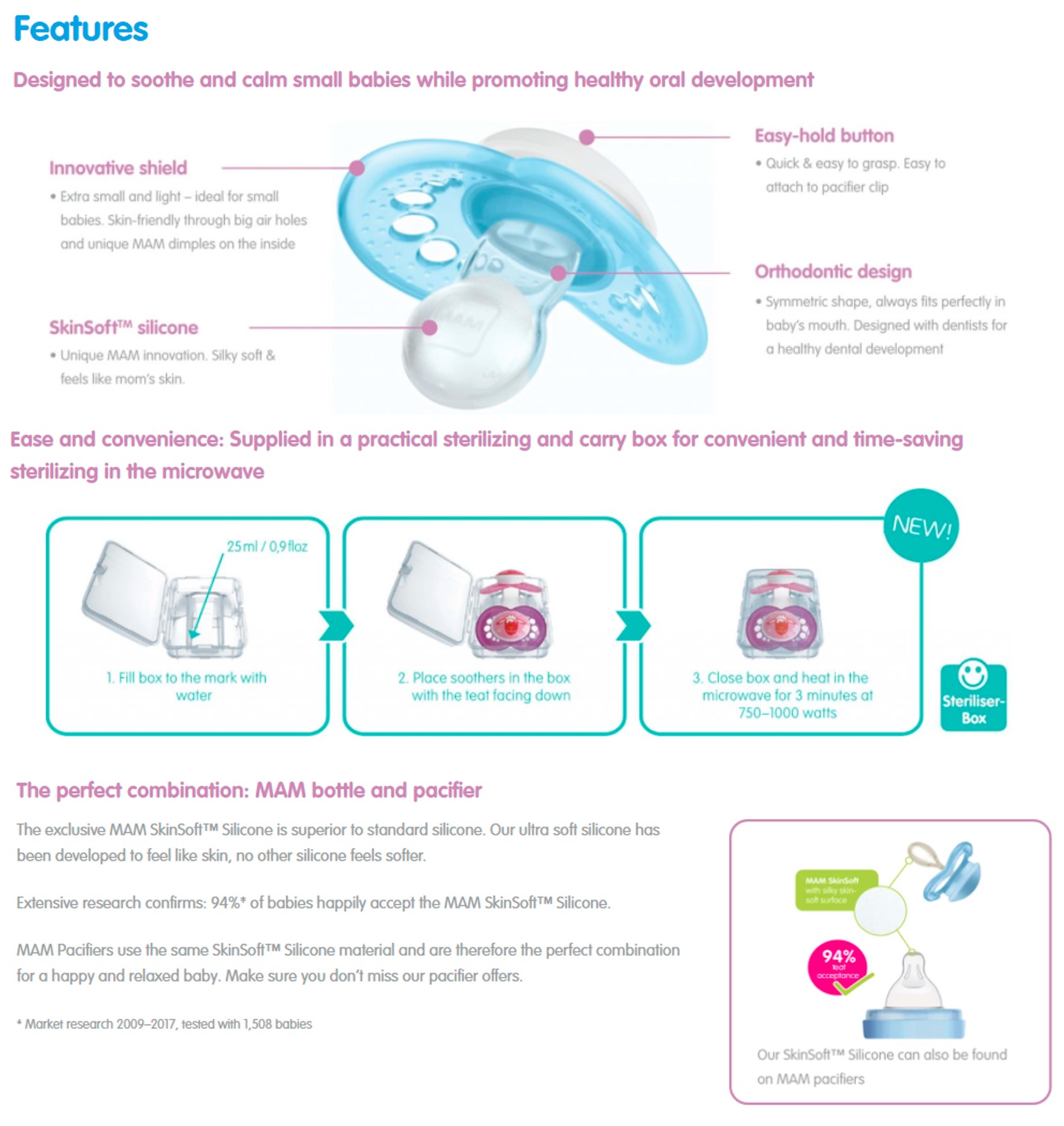Buy Original Mam Pacifier Teeth (6+ months) Twin eRomman
