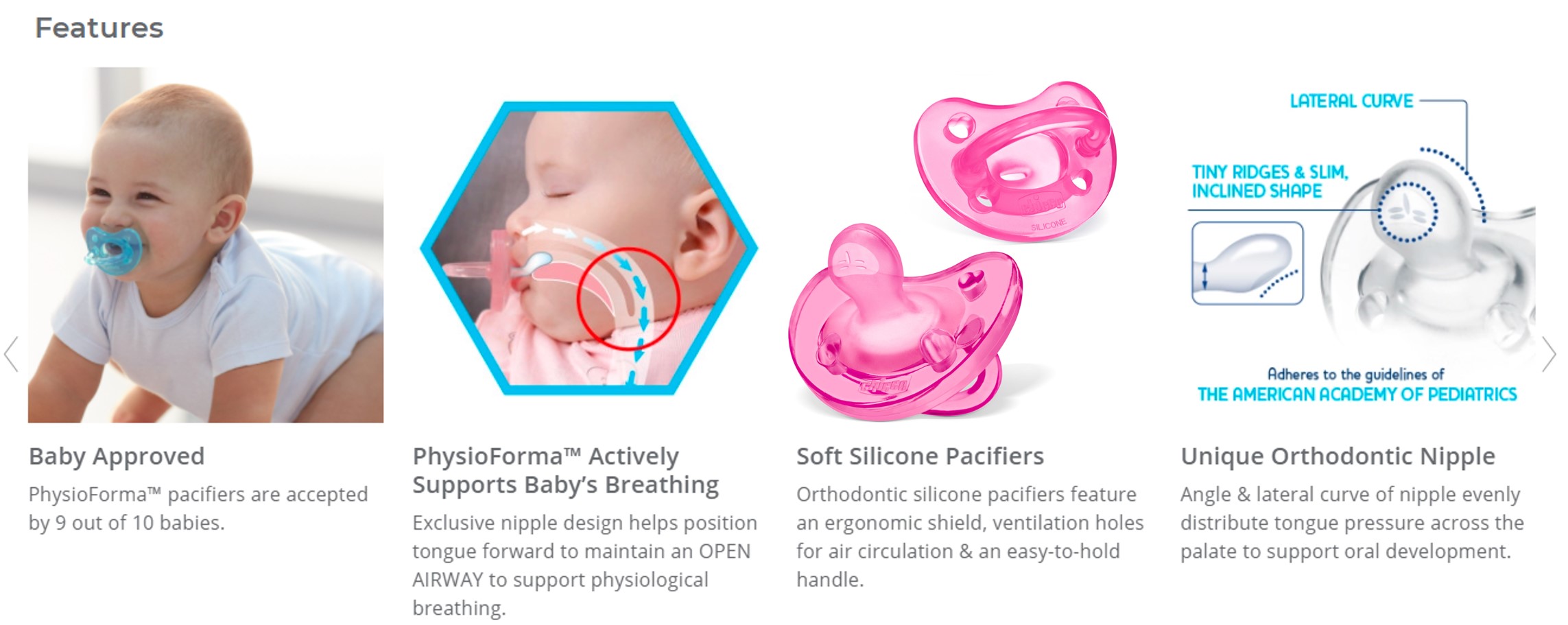 Chicco Pacifier Physio Forma at the best price