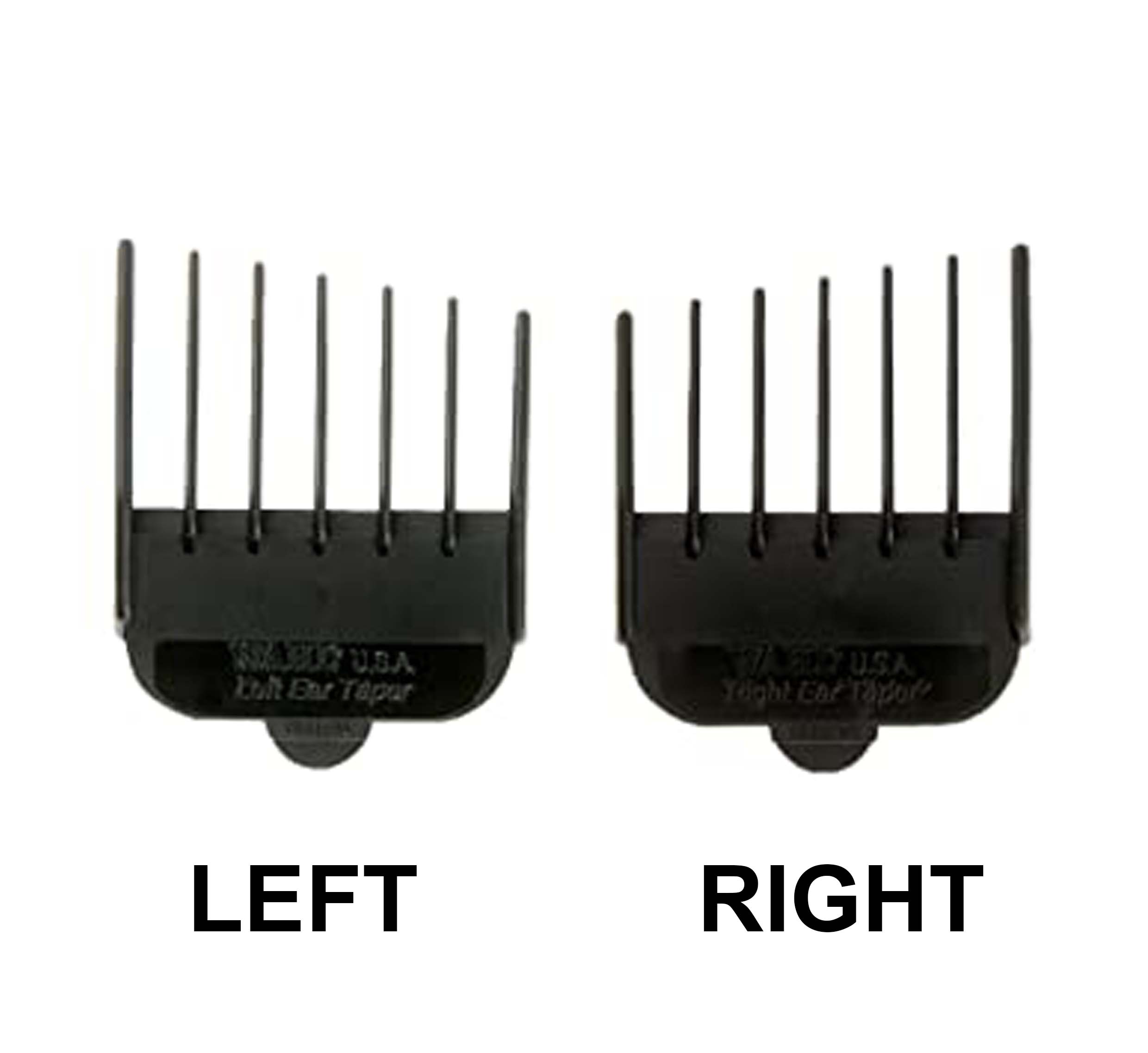 Buy Left and Right Ear Taper Attachment Comb Set Wahl eRomman