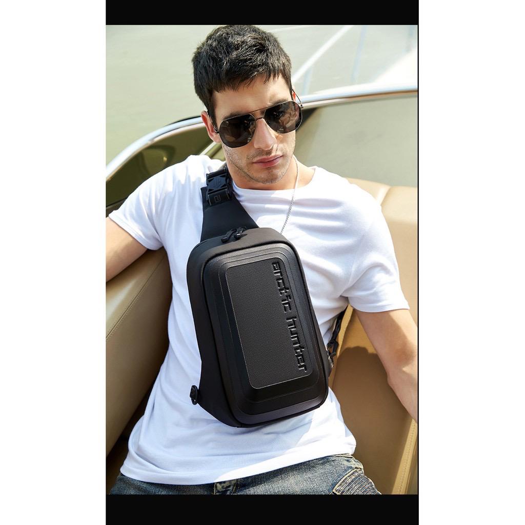 Hard case sales sling bag