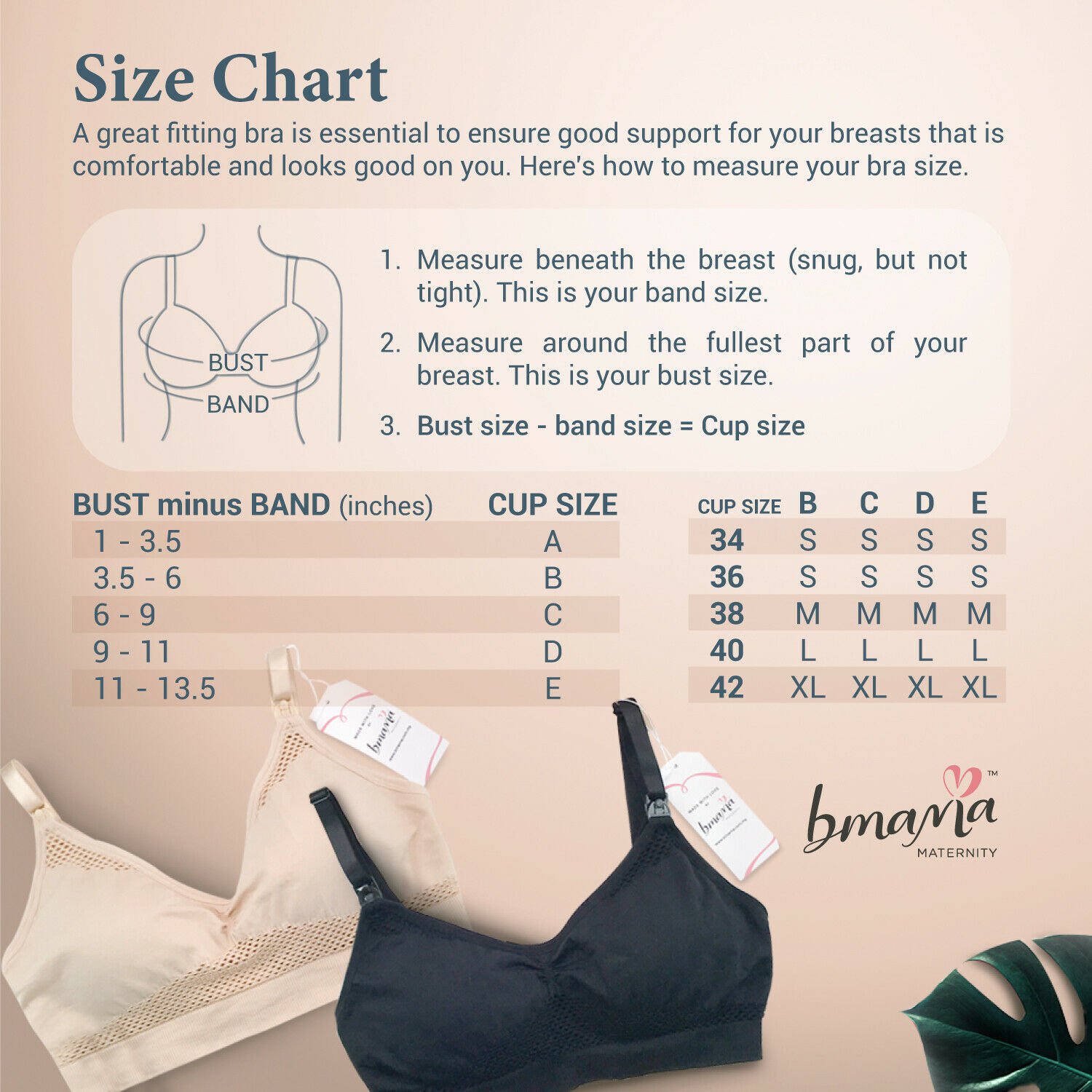 تسوق Babyparentinghub Bmama Nursing Bra Beauty Lace Beige 38/85B