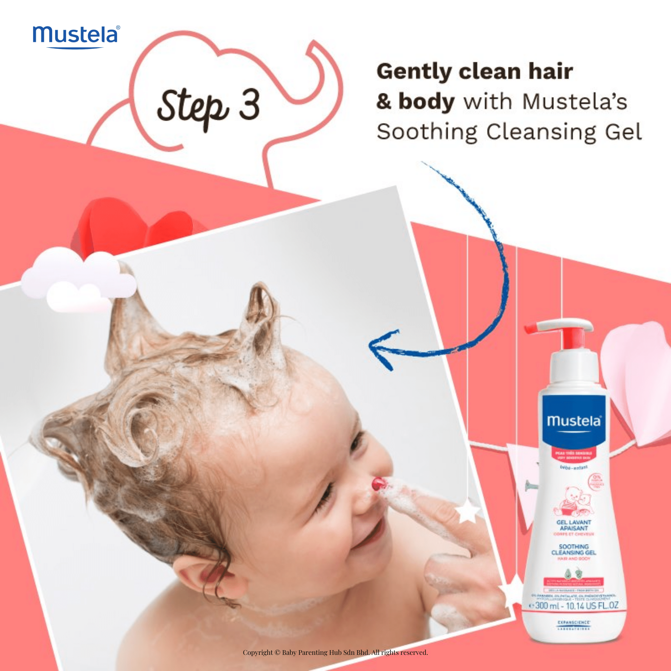 MUSTELA Gel Lavant Apaisant - 300ml