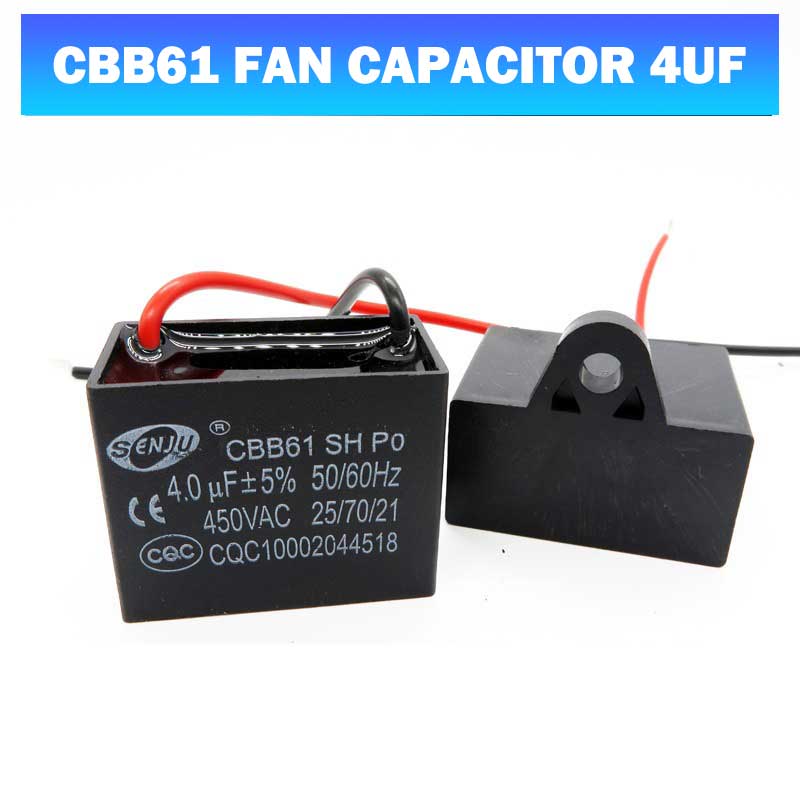 Cbb61 Ceiling Fan Capacitor - High-quality Aluminum Case, 4.5uf 5uf 6uf, Black | Self-healing, Long Lifetime Over 100,000 Hours At Best Price In Delhi | U-con Capacitor - Foto 9